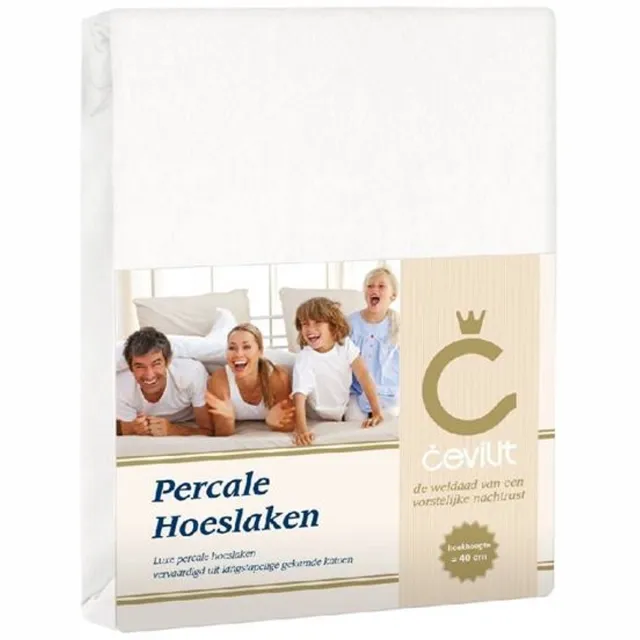Cevilit Percale HL - Wit