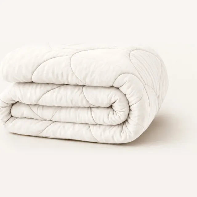 Y-not® YNOT Dreambed - Velvet Pearl White - 140x200 - Eenpersoonsdekbed - Dekbed Zonder Overtrek - Wasbaar Hoesloos Dekbed - 30 dagen proefslapen - Dekbed met vaste overtrek