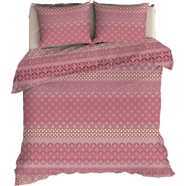 Romanette FLANEL Dekbedovertrek Sapporo rose