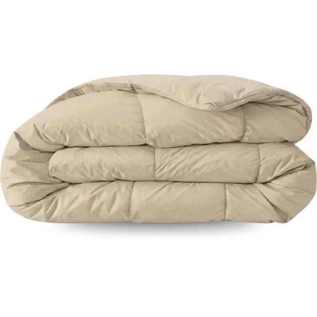Zelesta Comfort Uni Zomerdekbed - Warm zand 240×200 cm