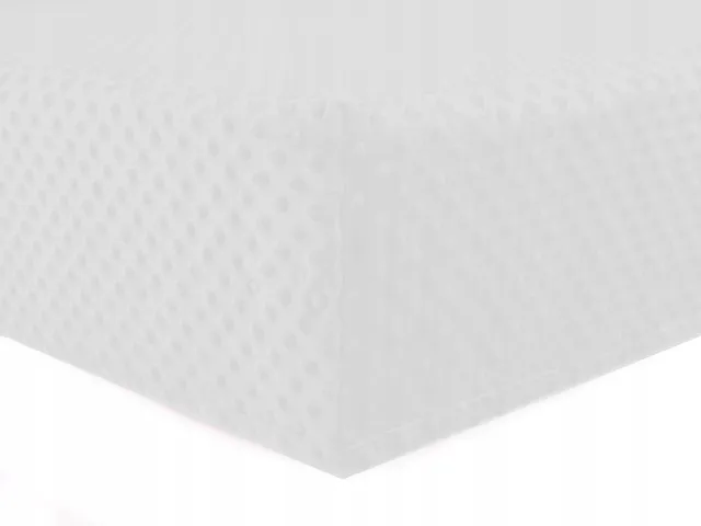 Małe Duże Minky hoeslaken met elastiek wit 80x160 cm