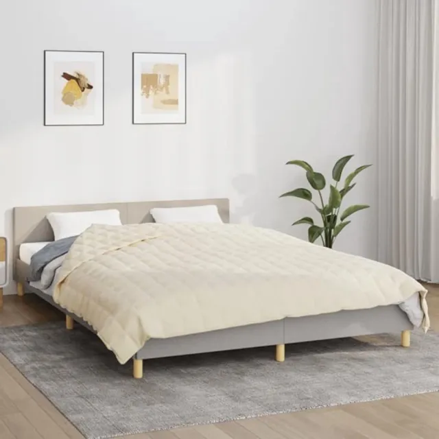 Thuys Dekbed 200x200 – Dekbedovertrek 200x200 Tweepersoons – Zomerdekbed – 200cm x 200cm x 10cm – Crème
