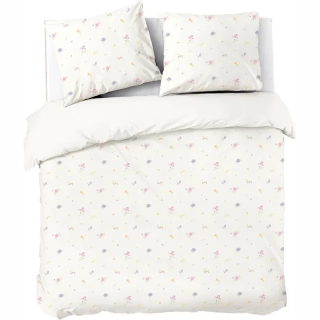 Dindi Home Dekbedovertrek Forever Spring - 200x220 - 100% katoen - Wit