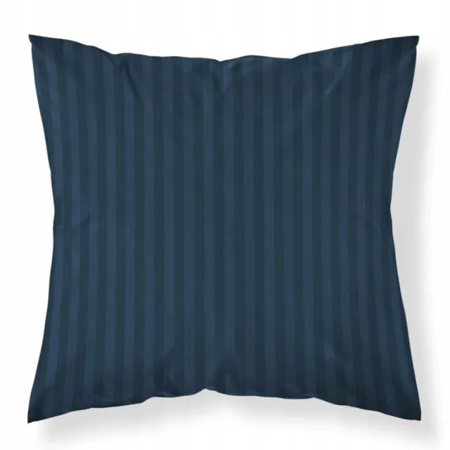 Pure Collection Detexpol Pure Denim Kussensloop 70x80cm - Katoen Satin Blauw