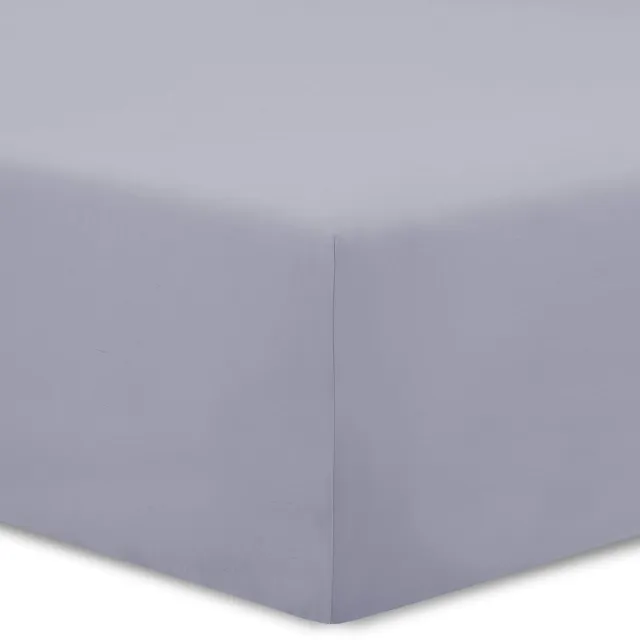 Unyqoos Extra Comfortabel Grijs Hoeslaken van 160x200 cm voor Matrassen tot 25 cm Hoogte