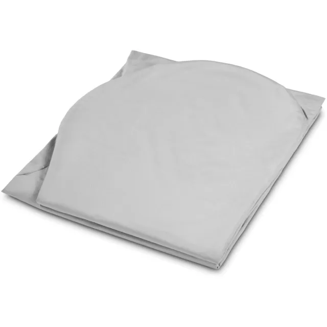 Sleepling kussensloop zijslaperkussen - vervanghoes 140x75 cm - body pillow hoes van 100% microvezel - voor zwangerschapskussen, voedingskussen of lichaamskussen - Made in EU - 140 x 75 x 20 cm - grijs