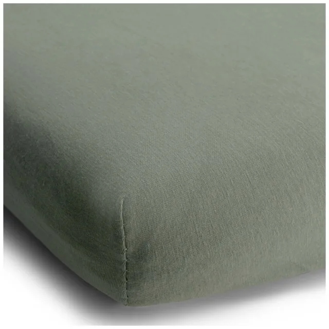 Prénatal ledikant hoeslaken Light Khaki Green