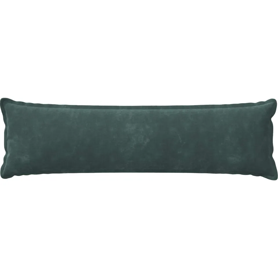 vidaXL Kussensloop 2 st HOUTEN Zee blauw 40 x 145 cm Microfiber Fleece, foto 2