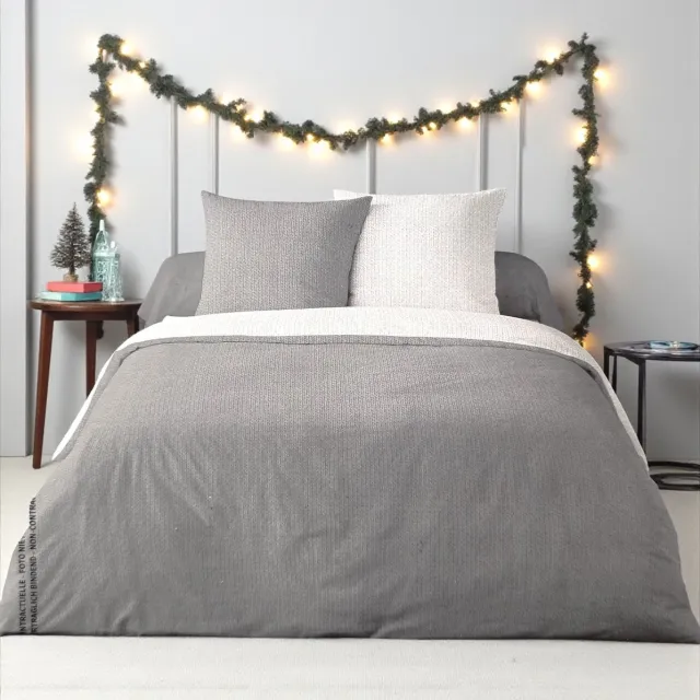 bedlin Luxe Dekbedovertrek Flanel - Winter - 240 x 220 cm - Lits-Jumeaux - Obol Multicolor