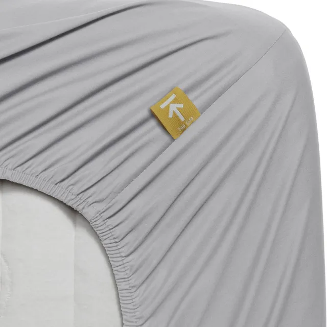 Beddinghouse Percale katoen - Hoeslaken - 90x220 - Licht grijs