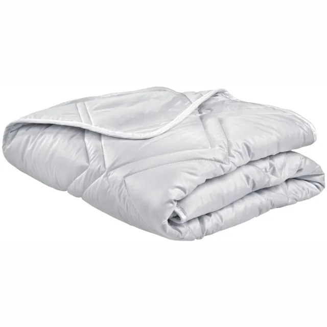 Sleepling 155 x 220 cm Kameelhaar dekbed | Medium all year dekbed met natuurhaar | Made in Germany | Tijk van katoen | Wit