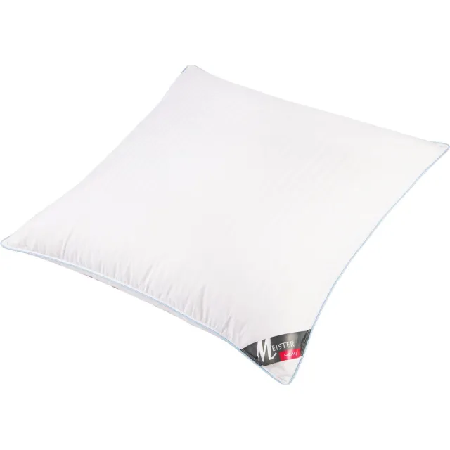 Meisterhome • 80 x 80 dons hoofdkussen - Kussen - hotel kwaliteit - luxe 1700 gram Wit