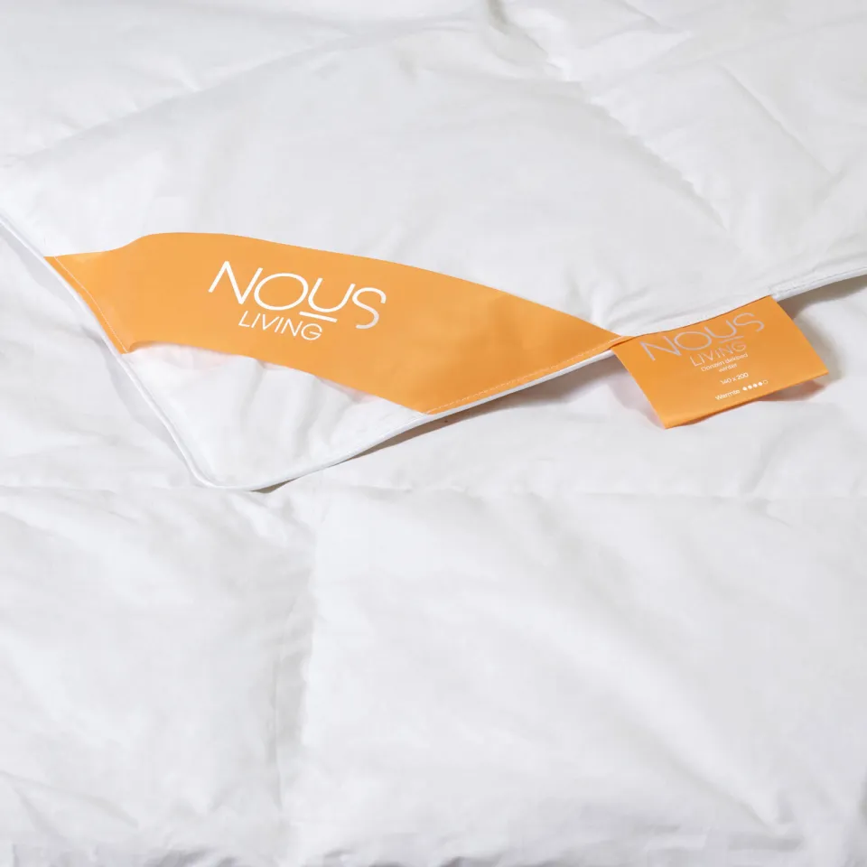 NOUS Living enkeldekbed - 70% dons wit, foto 5