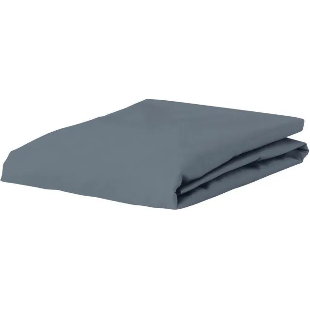 Essenza Premium Jersey Hoeslaken Denim Blue - 140/160 x 200/220 cm