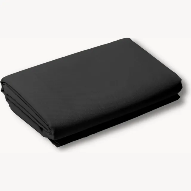 Y-not® Y-NOT - Crispy Cotton Hoeslaken Topper - 90x200 - tot 15 cm matrasdikte - 100% Katoen - 180 draaddichtheid - Zwart
