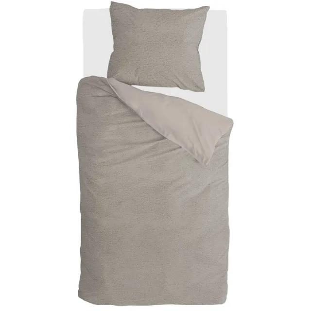 BYRKLUND Dekbedovertrek Favorite Fuzzle - 100% Polyester - Taupe