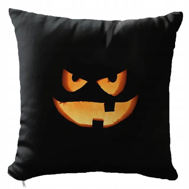 Media Design Halloween Sierkussenhoes 40x40 cm - Decoratieve Kussenhoes Multicolor