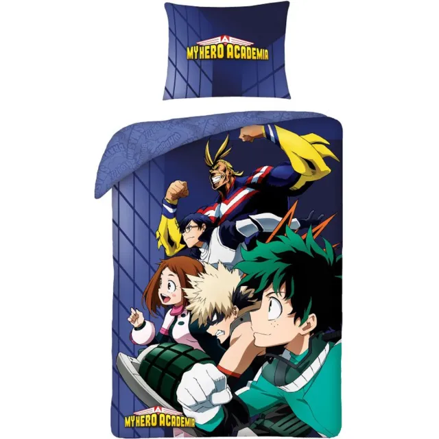 My Hero Academia Dekbedovertrek All Might dekbedovertrek 140 x 200 cm Multicolor