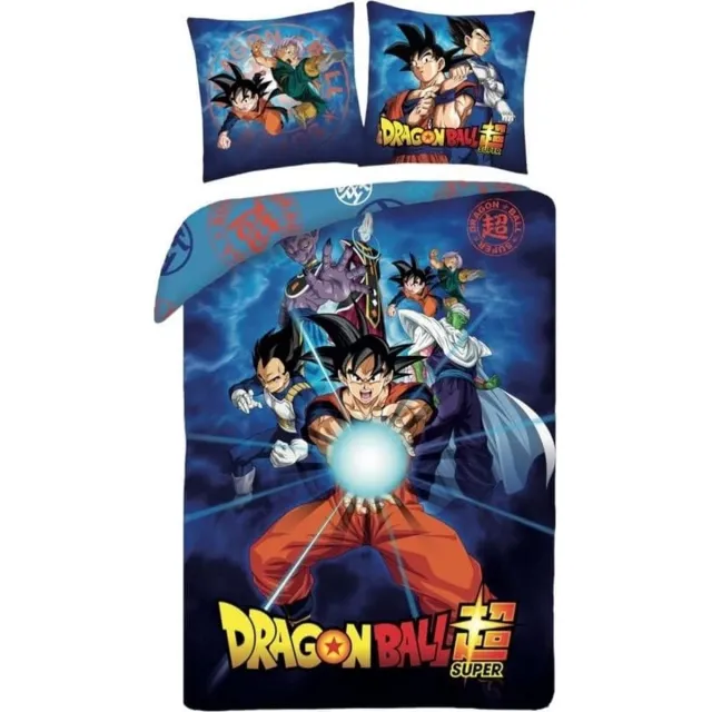 Dragon Ball Z Dekbedovertrek - 140x200cm - Polyester Multi