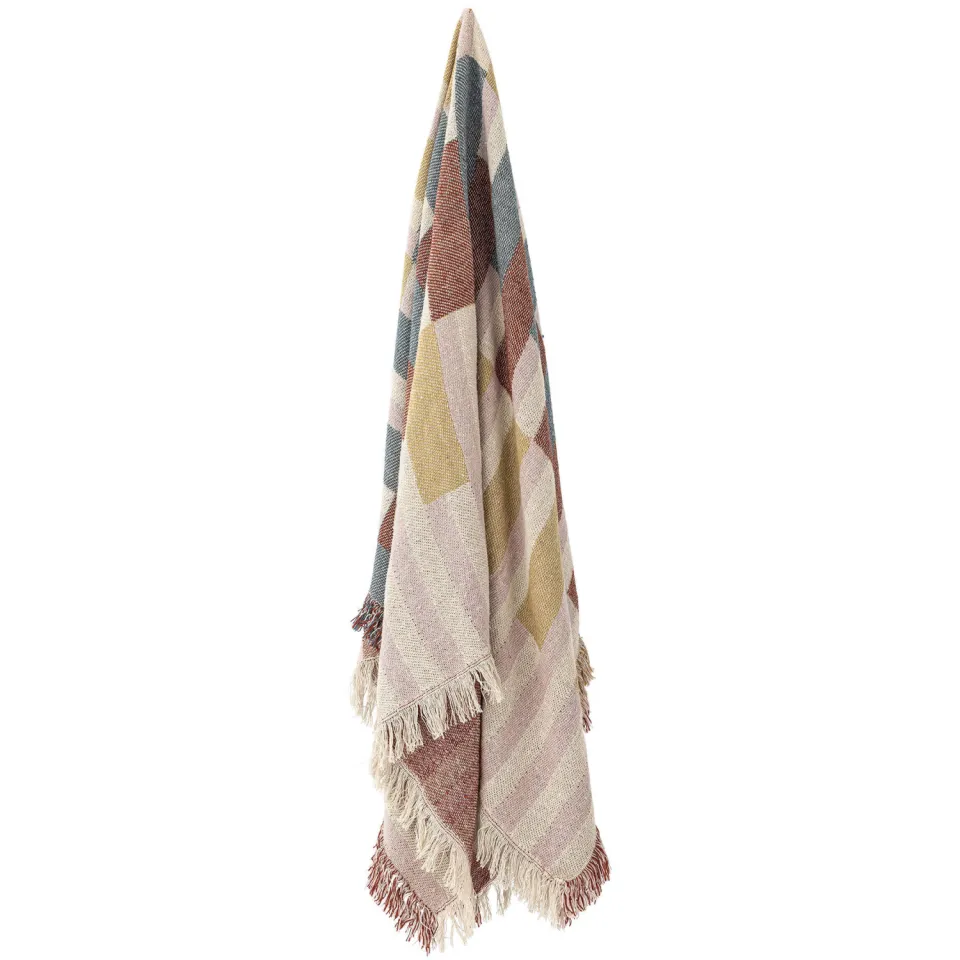 Bloomingville Lane plaid beige, foto 2