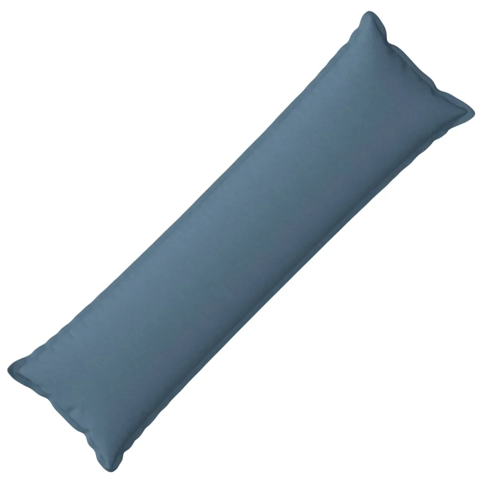 vidaXL Kussensloop HOUTEN Jeans Blauw 40 x 145 cm Faux Linnen, foto 3