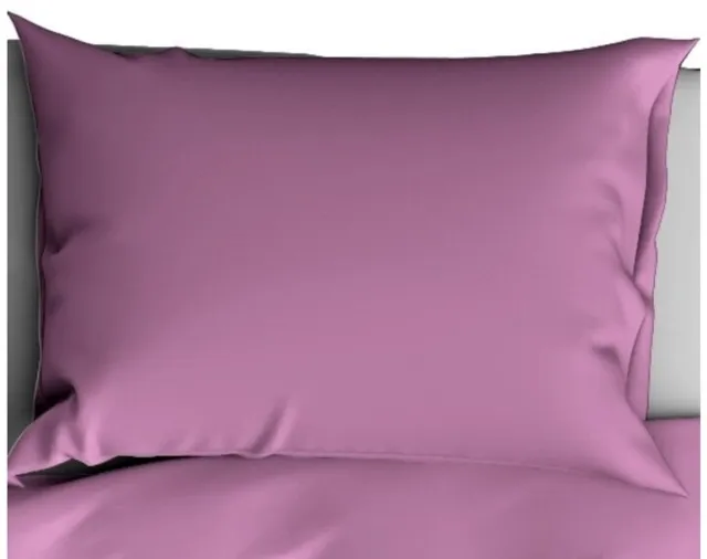 De Witte Lietaer Kussensloop Olivia Smoky Grape - 50 x 70 cm - Paars- Katoen Satijn
