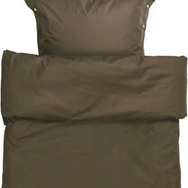 Himla Drottningholm dekbedovertrek walnut - 220 x 240