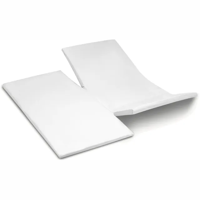 Cinderella Weekend Hoeslaken - Splittopper - Katoen - Dubbele split - Wit White