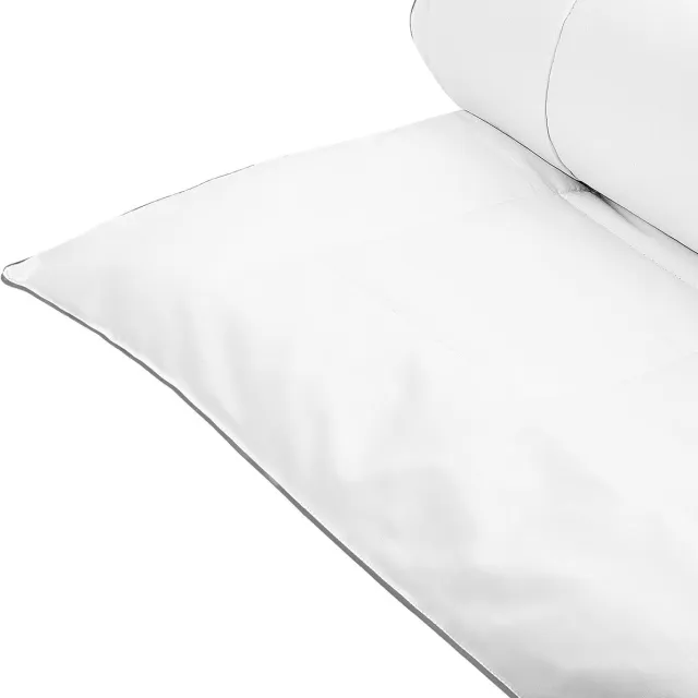 Beliani KOUTRA - Dekbed - Wit - 135 x 200 cm - Japara katoen
