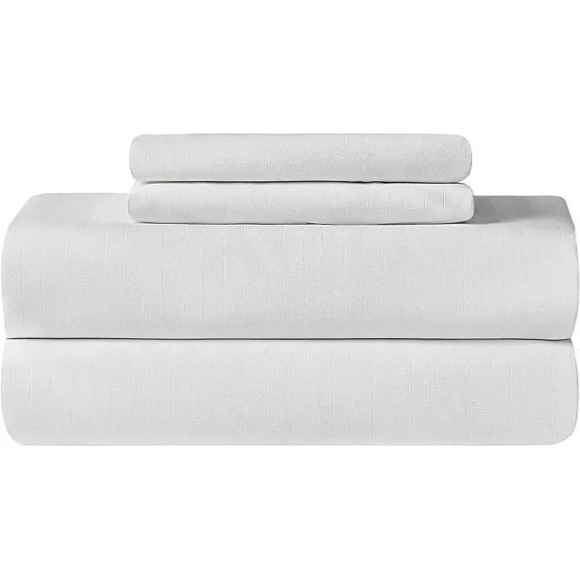 Sonive Dekbedovertrek 240x220cm Microvezel Wit met 2 Kussenslopen