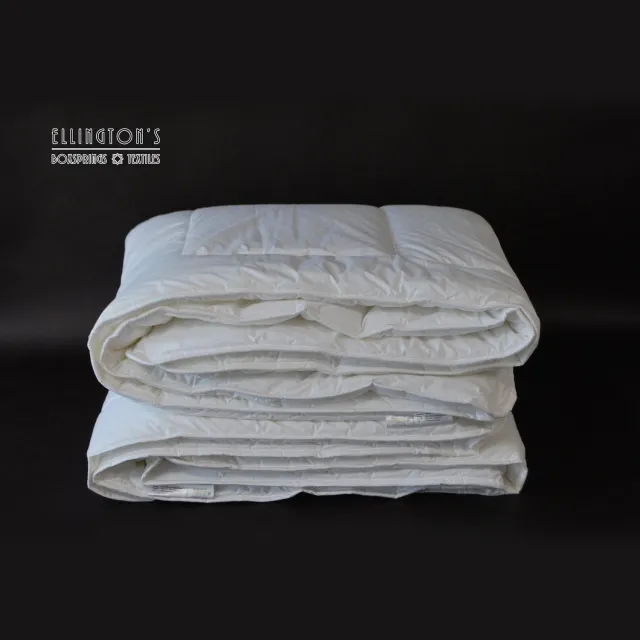 Ellington's 4-seizoenen dekbed Hotel Professional 140 x 200cm | vochtregulerend | anti allergisch | ventilerend | perkal katoen | wasbaar wit