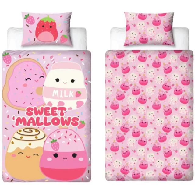 Squishmallows Dubbelzijdig Dekbedovertrek Mix