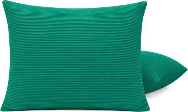 Happybed Kussenslopen Emerald Green 60x70 cm - Kussensloop set 2 stuks - 100% - Ultieme slaapcomfort