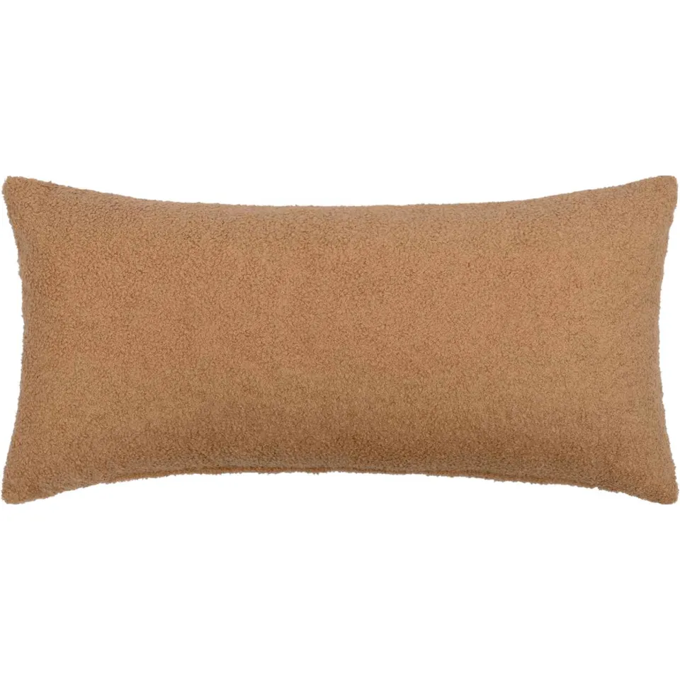 vidaXL Kussensloop 6 st HEERLEN Beige 40 x 70 cm Bouclé