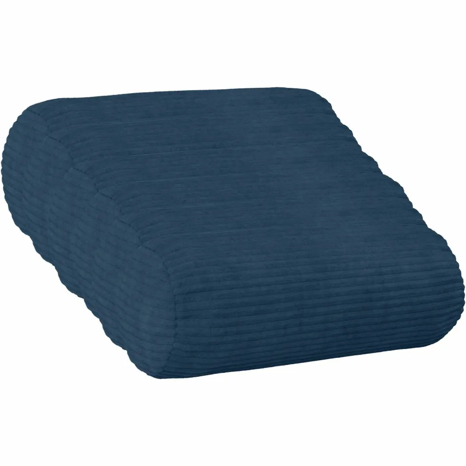 vidaXL Kussensloop 6 st HEERLEN Marineblauw Dia. 15 x 40 cm corduroy, foto 3