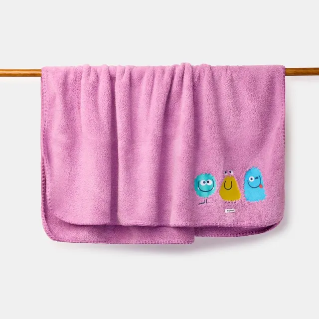 Woody plaid - roze - space buddies - 262-10-PLA-M/436 - 150x200cm