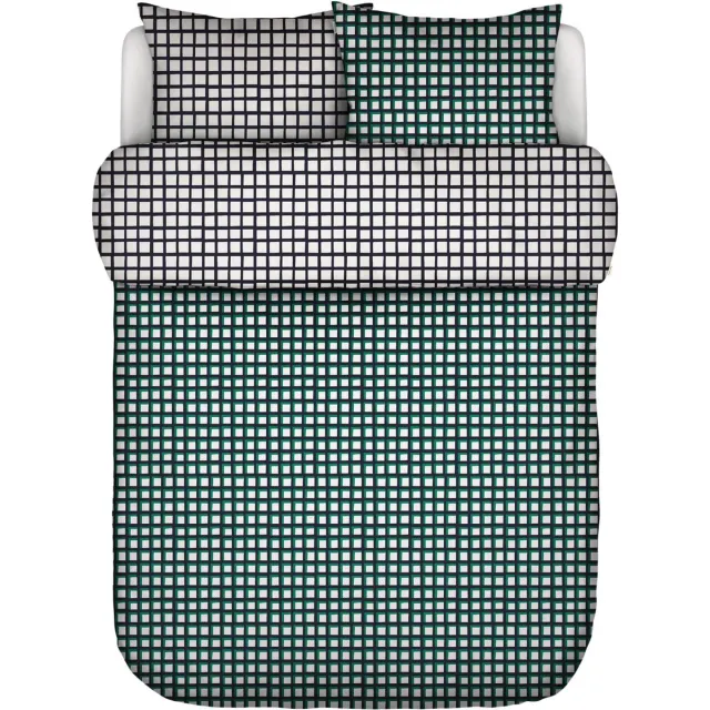 Marc O'Polo Karie Dekbedovertrek Katoensatijn Dark Navy - Lits-Jumeaux - 240x200/220 cm