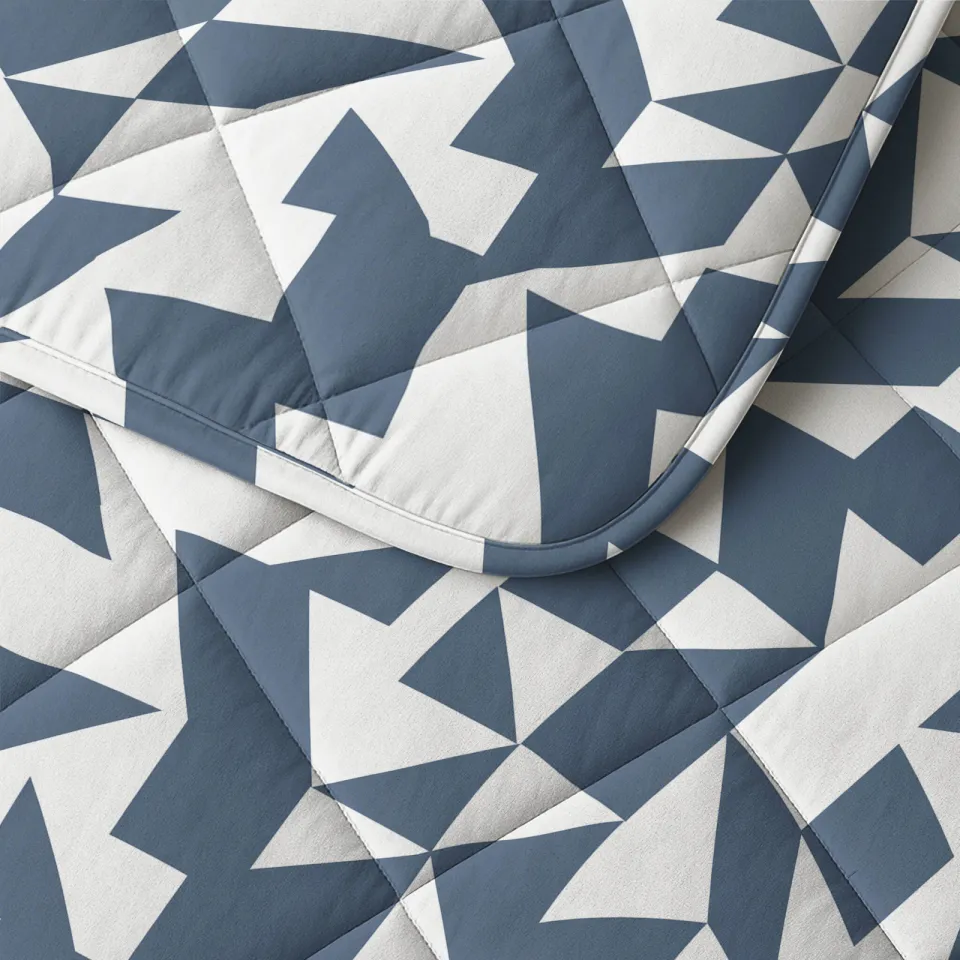 Sleeptime dekbed zonder overtrek met kussensloop Lazy blauw, foto 6
