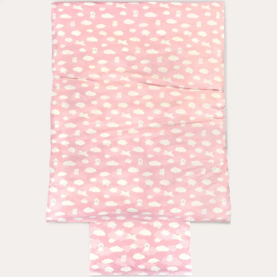 NOUS Kids dekbedovertrek ledikant roze, foto 4