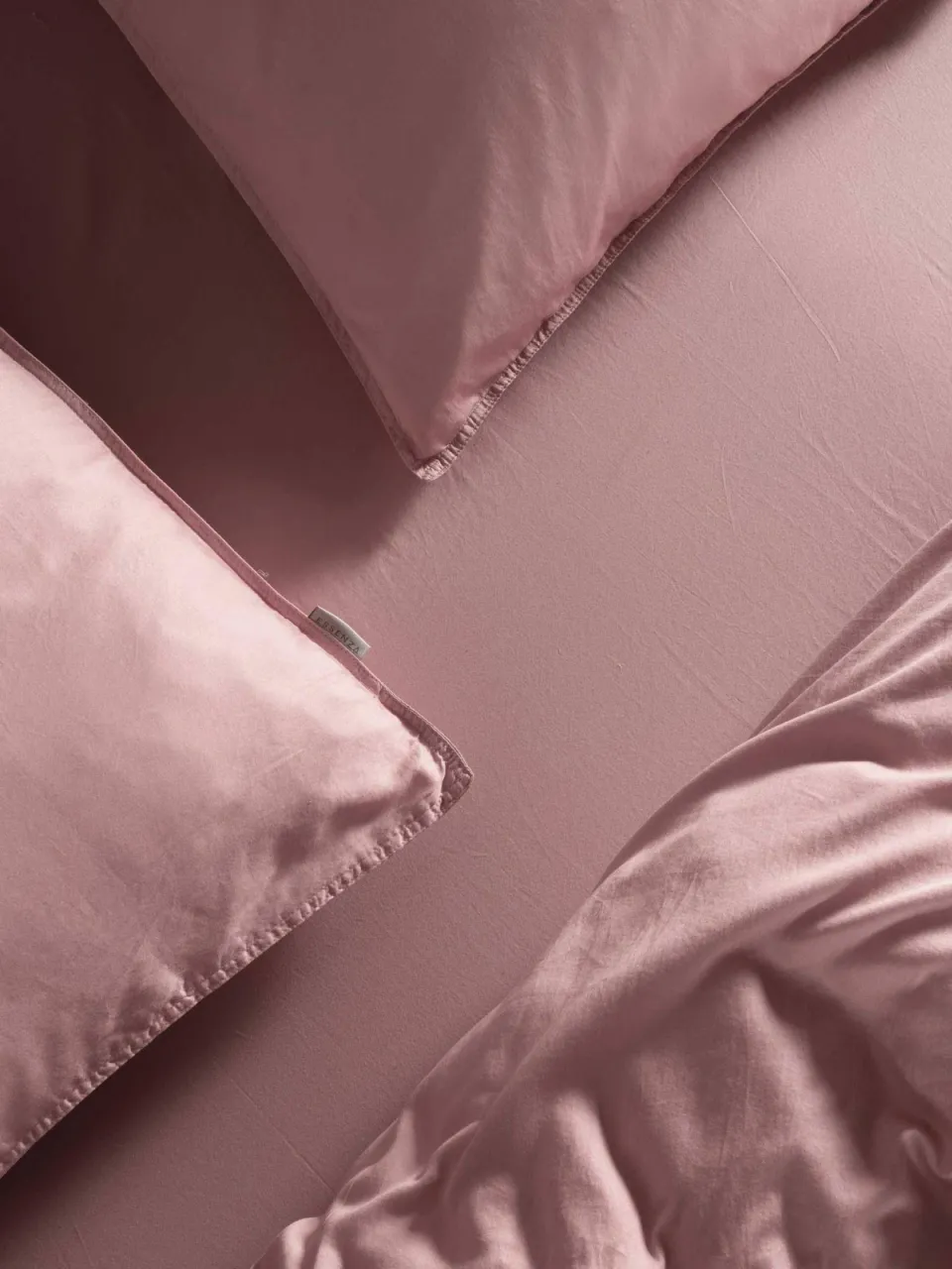 Essenza Minte dekbedovertrek katoen satijn roze, foto 6