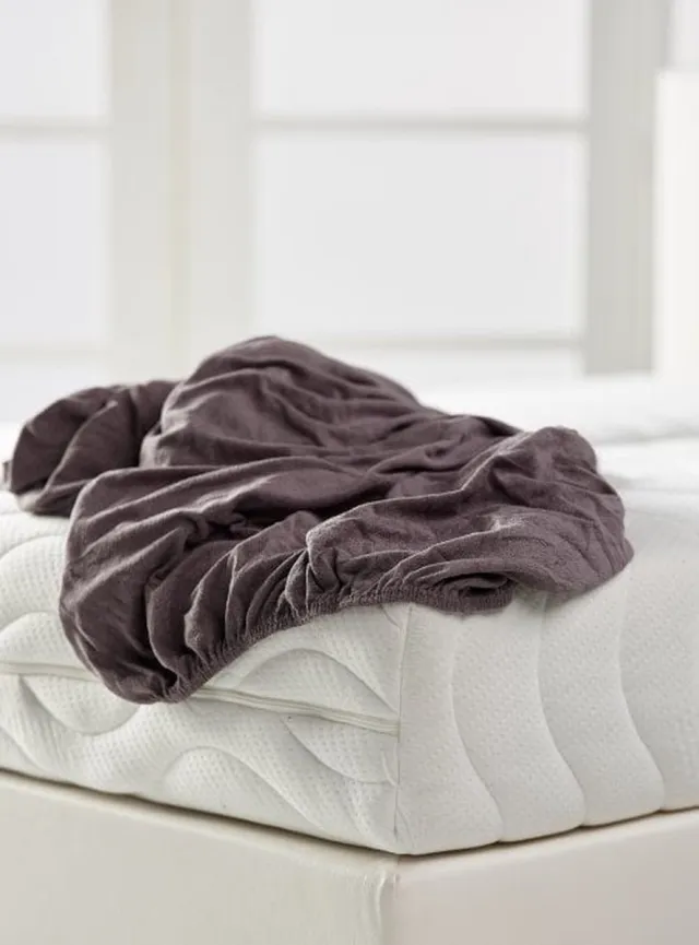 Bed-Fashion Badstof Stretch - Topper Hoeslaken - Antra Antraciet