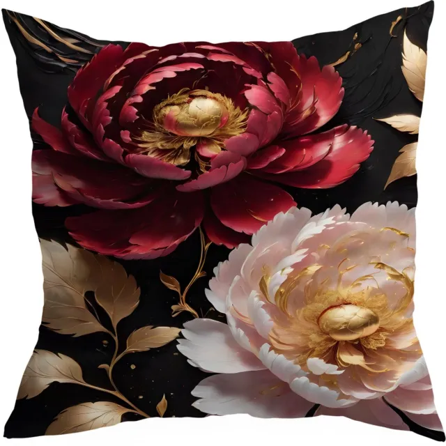 HomeView Decoratieve Kussenhoes 45x45 cm - Duurzaam en Kleurvast Niet gespecificeerd