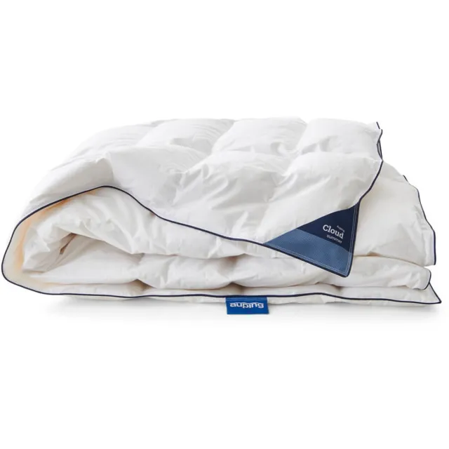 Auping Dekbed Cloud zomer 260 x 220 cm - Ganzendons - Zomerdekbed Wit