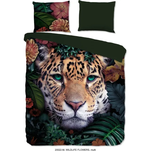 Pure Dekbedovertrek "Jaguar luipaard" - Multi - Microfiber