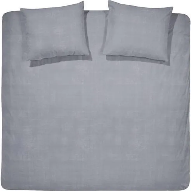 Damai Kreck Dekbedovertrek - Tweepersoons - 200x200/220 cm - Grijs