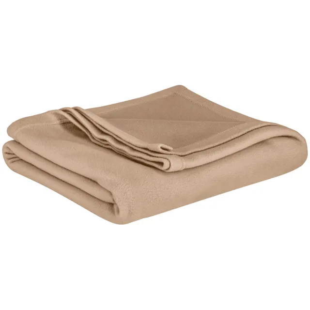 PULSIVA Deken Kelsey; 100x150 cm (BxL); beige
