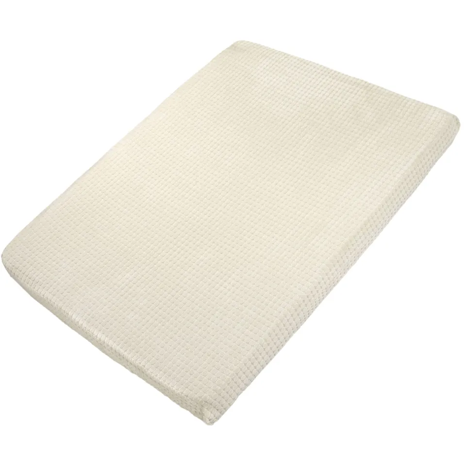 Meyco rechthoekige boxhoeslaken 100x85 cm - beige