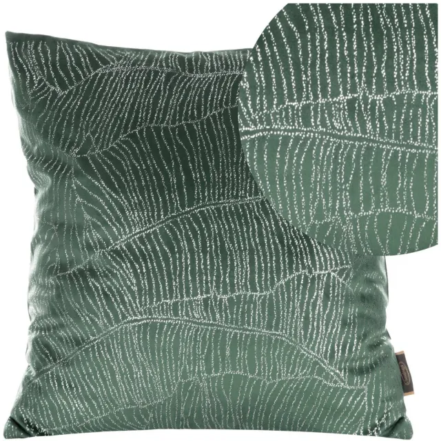 Eurofirany Decoratieve Kussenhoes Velours BLINK13 Mintgroen 45x45 cm