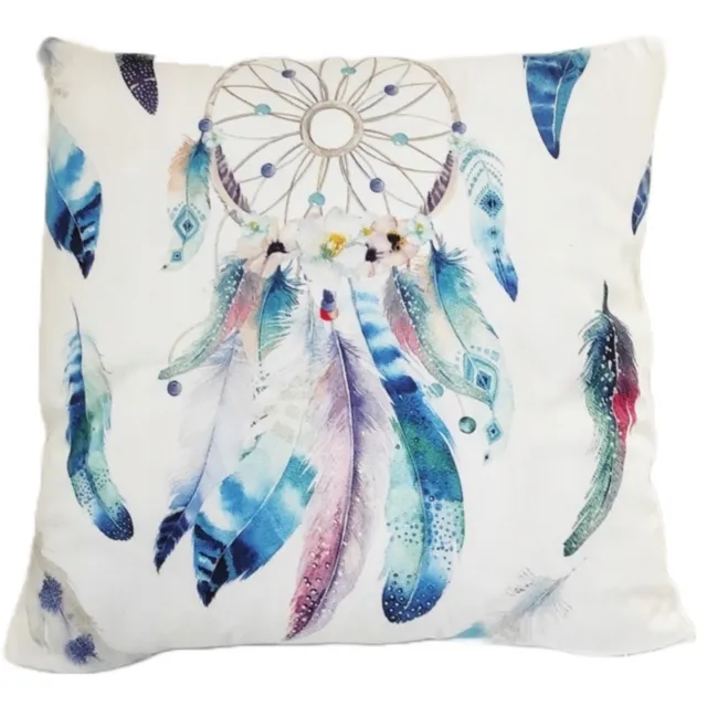 Granda Decoratieve Kussensloop Velvet 40x40 Dromenvanger Blauw