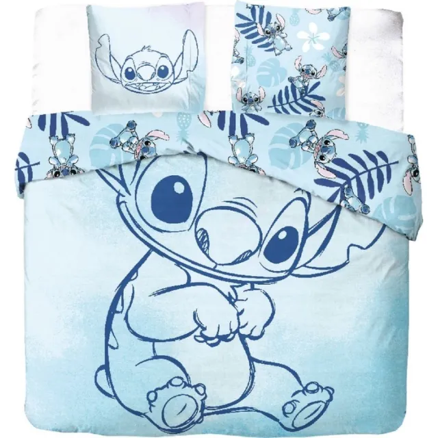 Lilo & Stitch Disney - Lilo & Stitch - Dekbedovertrek - Lits Jumeaux - 240 x 220 cm - 100% Katoen. Multi